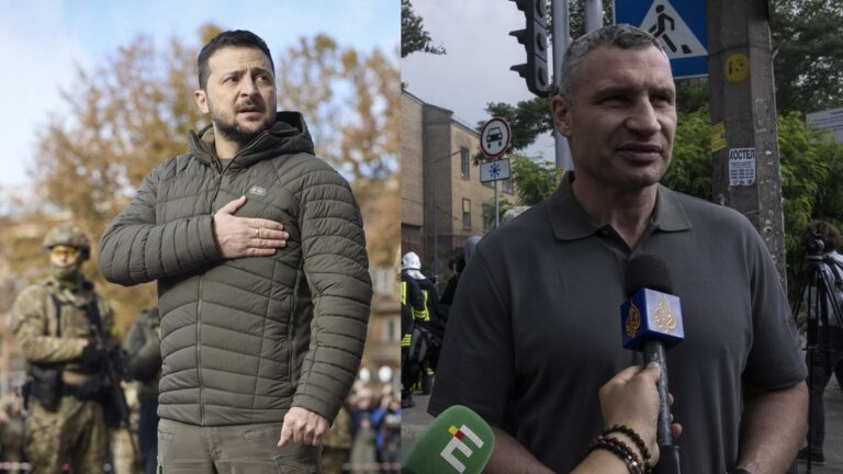 Selenskyj attackiert Klitschko Der Ukraine Präsident beginnt seine