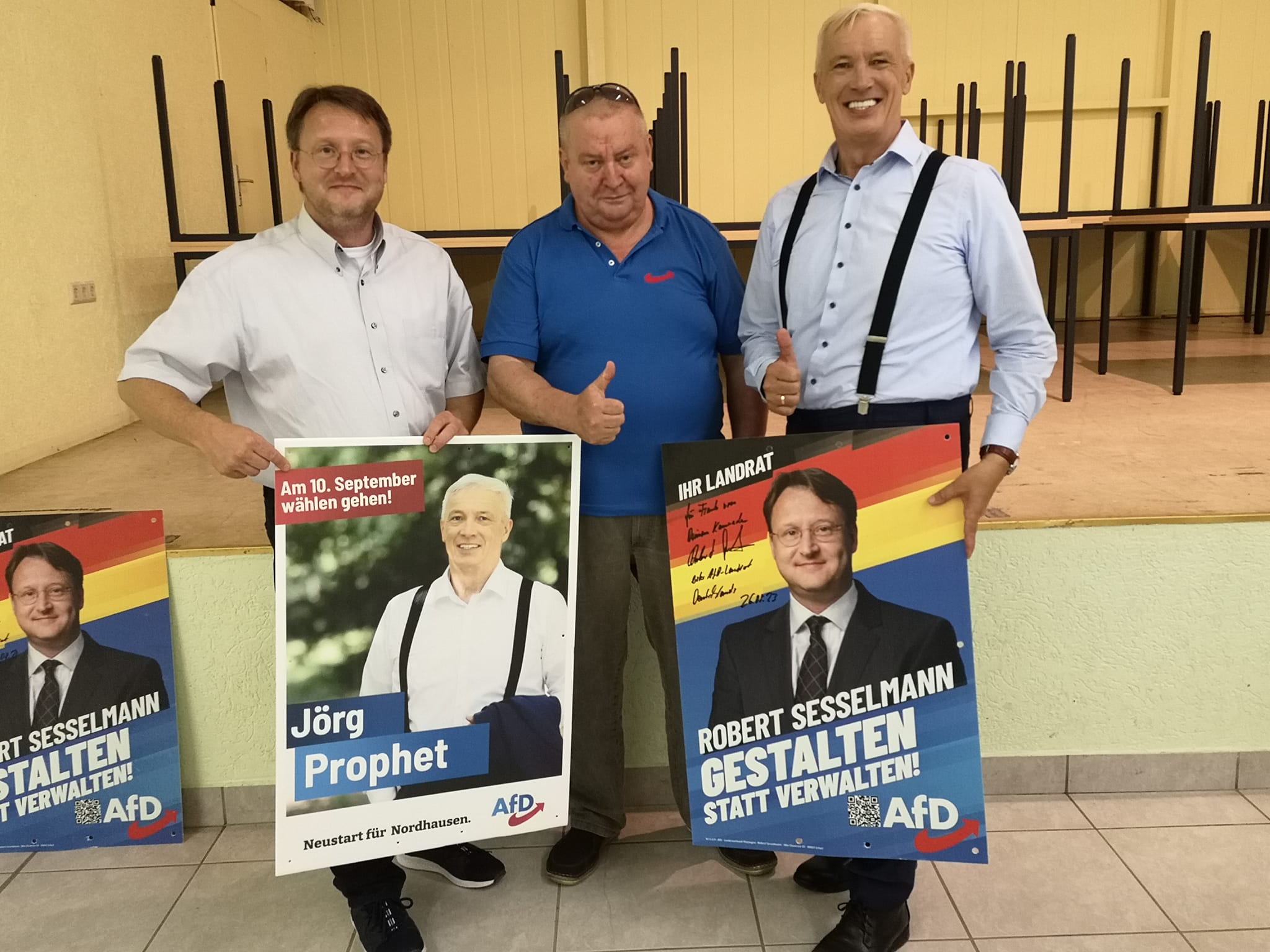 Thüringen Bei der Oberbürgermeister Wahl in Nordhausen erreicht der