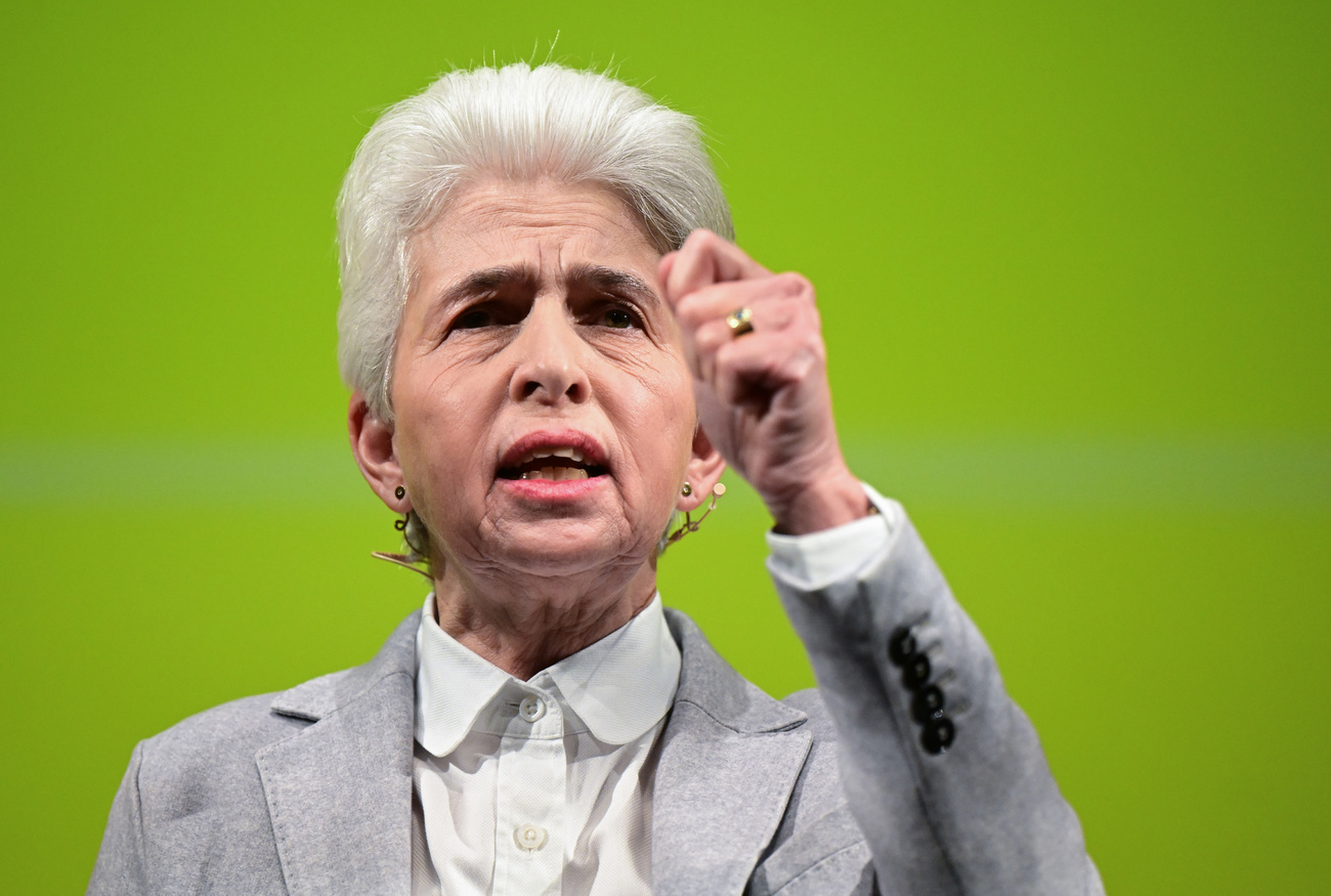 08.01.2024, Nordrhein-Westfalen, Köln: Marie Agnes Strack-Zimmermann, Spitzenkandidatin der FDP für die Europawahl, spricht bei der Jahrestagung des Deutschen Beamtenbundes (dbb) im Congress-Centrum der Koelnmesse. Foto: Rolf Vennenbernd/dpa +++ dpa-Bildfunk +++ (KEYSTONE/DPA/Rolf Vennenbernd)