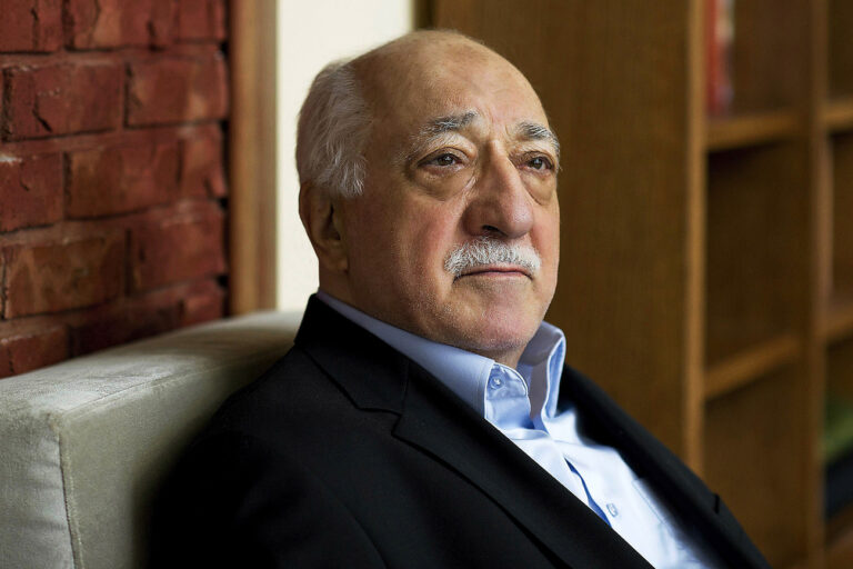 FILE - In this March 15, 2014, file photo, Turkish Islamic preacher Fethullah Gulen is pictured at his residence in Saylorsburg, Pa. Gulen is charged in Turkey with plotting to overthrow the government in a case his supporters call politically motivated. (AP Photo/Selahattin Sevi, File)