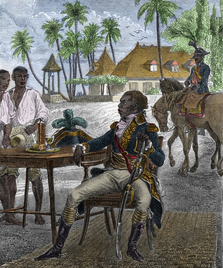 Portrait of Haitian Patriot Toussaint Louverture