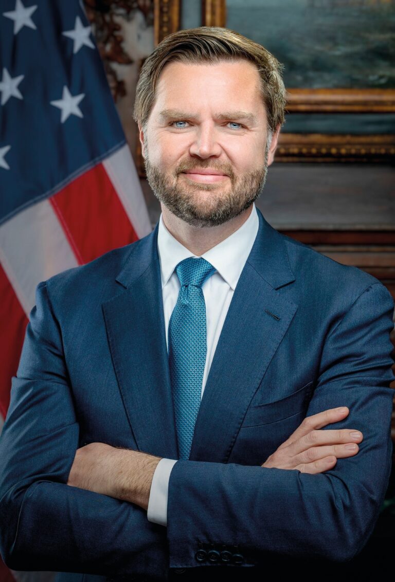 Official portrait of US Vice President-elect JD Vance