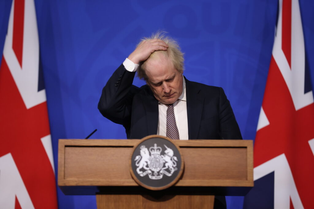 Wie die Titanic hat das Schiff Boris Johnson ein Leck unter der Wasserlinie. Theoretisch könnte er als «lahme Ente» Premier-Minister bleiben. Was aber bedeutete dies für seine konservative Partei?