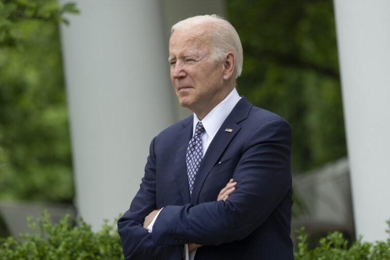 United States President Joe Biden listens during a reception at the White House in Washington, DC to celebrate Asian American, Native Hawaiian, and Pacific Islander Heritage Month, on Tuesday, May 17, 2022. Photo by Chris Kleponis/UPI Photo via Newscom (KEYSTONE/NEWSCOM/Chris Kleponis)