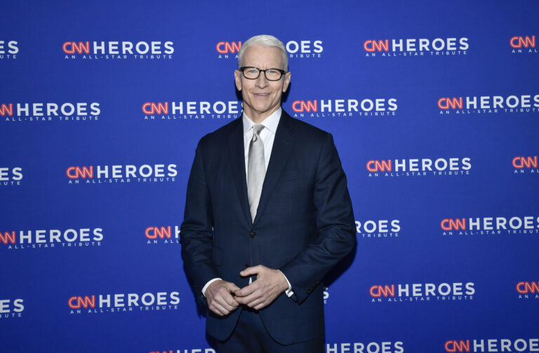 FILE - Anderson Cooper attends the 16th annual CNN Heroes All-Star Tribute at the American Museum of Natural History on Sunday, Dec. 11, 2022, in New York. Cooper turns 56 on June 3. (Photo by Evan Agostini/Invision/AP, File)