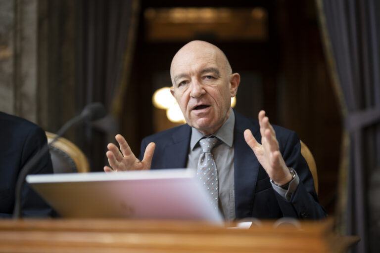 Daniel Jositsch, SP-ZH, spricht waehrend der Sommersession der Eidgenoessischen Raete, am Donnerstag, 8. Juni 2023 im Staenderat in Bern. (KEYSTONE/Anthony Anex)