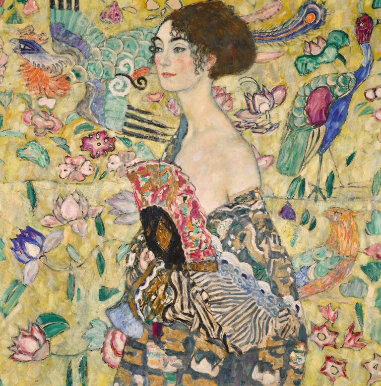 �Dame mit F�cher� von Gustav Klimt