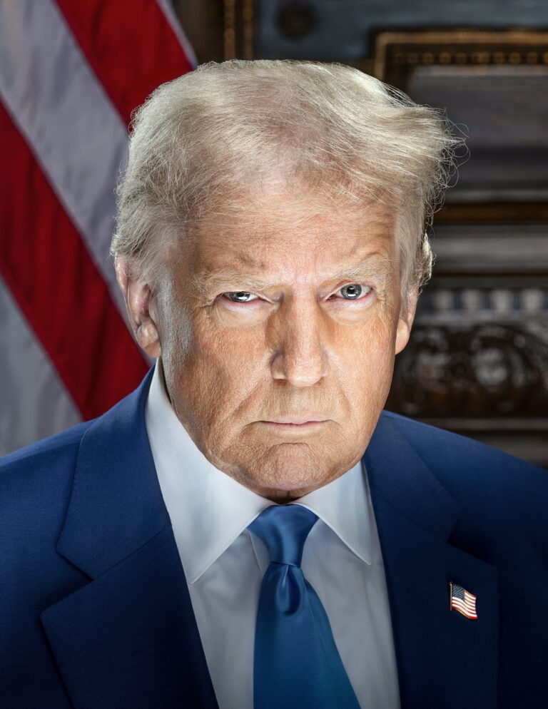 KEYPIX - epa11828751 A handout photo made available by the Trump Vance Transition Team shows US President-elect Donald Trump's official portrait, USA, 15 January 2025 (issued 16 January 2025). Donald J. Trump will be sworn in as the 47th President of the United States and JD Vance as the 50th Vice President during a ceremony at the US Capitol on 20 January 2025. KEYSTONE/EPA/TRUMP VANCE TRANSITION TEAM HANDOUT HANDOUT EDITORIAL USE ONLY/NO SALES