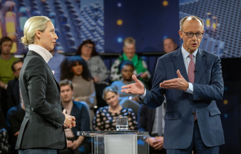 CDU-Chef Merz: «Frau Weidel, wir sind so weit auseinander wie mit keiner anderen Partei»