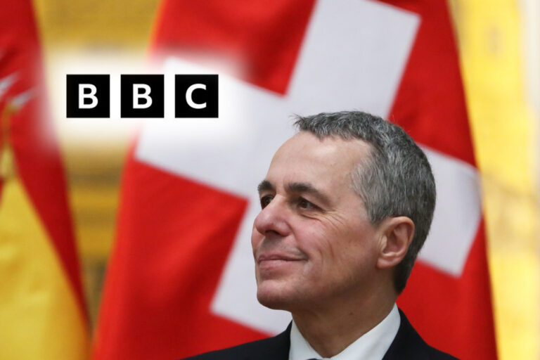 Schweizer Steuergelder für BBC: Ignazio Cassis’ Deza finanziert die Wohltätigkeitsorganisation des britischen Rundfunks mit über sechs Millionen Dollar – noch mehr zahlten bisher nur die USA und Schweden