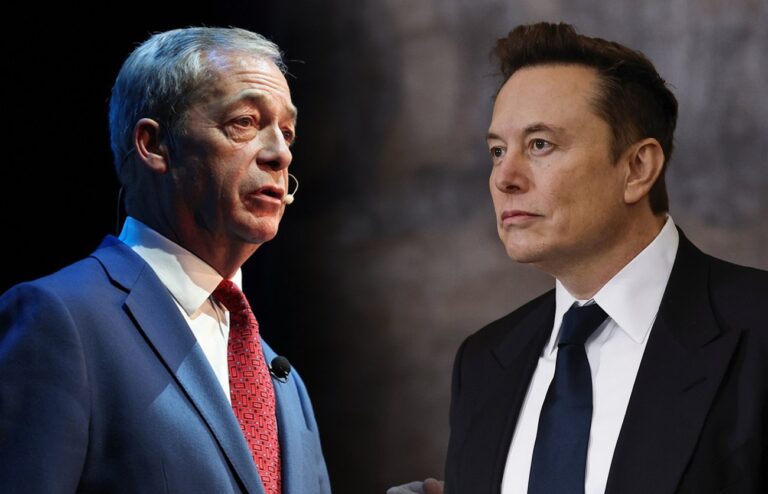 Zoff unter Rechten: Trump-Loyalist Nigel Farage legt sich mit Präsidenten-Flüsterer Elon Musk an – und schwingt die Spalt-Axt gegen die Tories