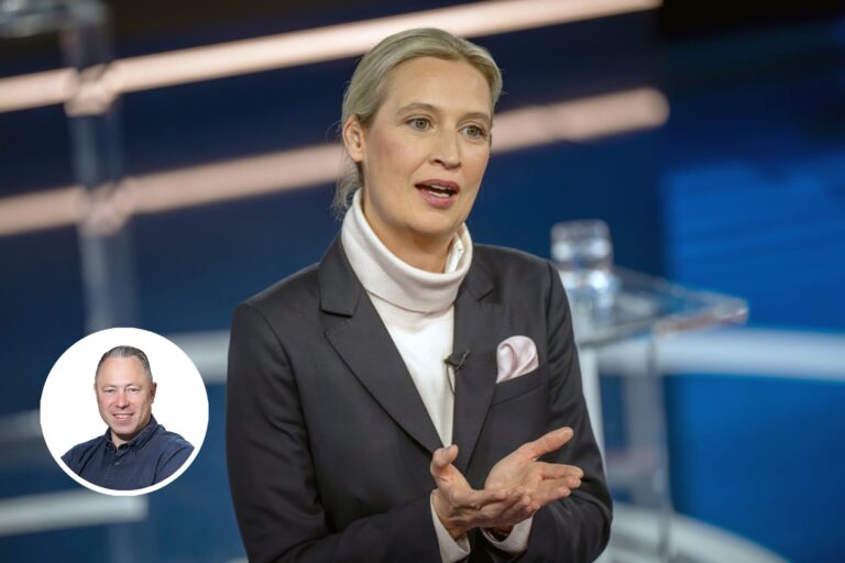 Verluderung der politischen Debatte geht in neue Runde: Demonstranten «gegen rechts» und gegen Alice Weidel nehmen unbeteiligte Familienmitglieder in Sippenhaft