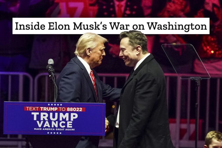 Das <em>Time Magazine</em> versucht Elon Musk gegen Trump auszuspielen. Der Schuss geht nach hinten los