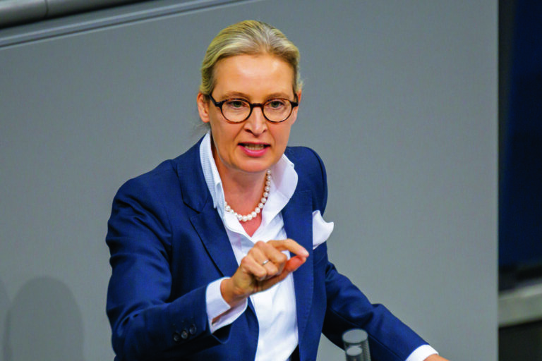 Alice Weidel, AfD, spricht im Deutschen Bundestag in Berlin, 13.11.2024. Berlin Deutschland *** Alice Weidel, AfD, speaks at the German Bundestag in Berlin, 13 11 2024 Berlin Germany Copyright: xThomasxImox