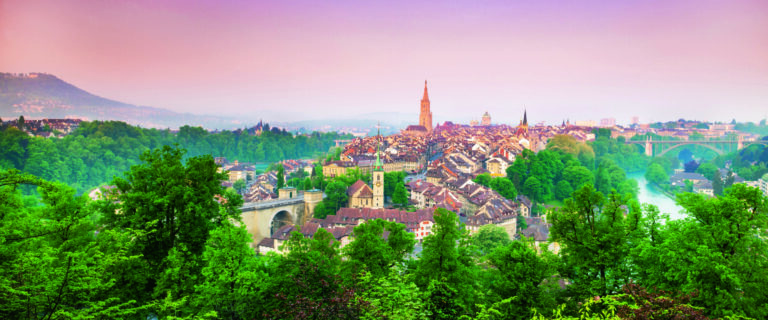 Schweiz, Kanton Bern, Stadt Bern, Blick auf die Stadt